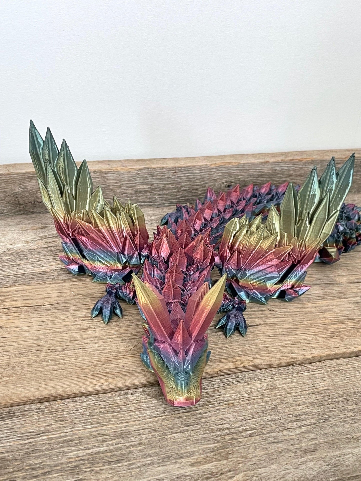 Crystal Wing Dragon - Fantasy Forest 3D