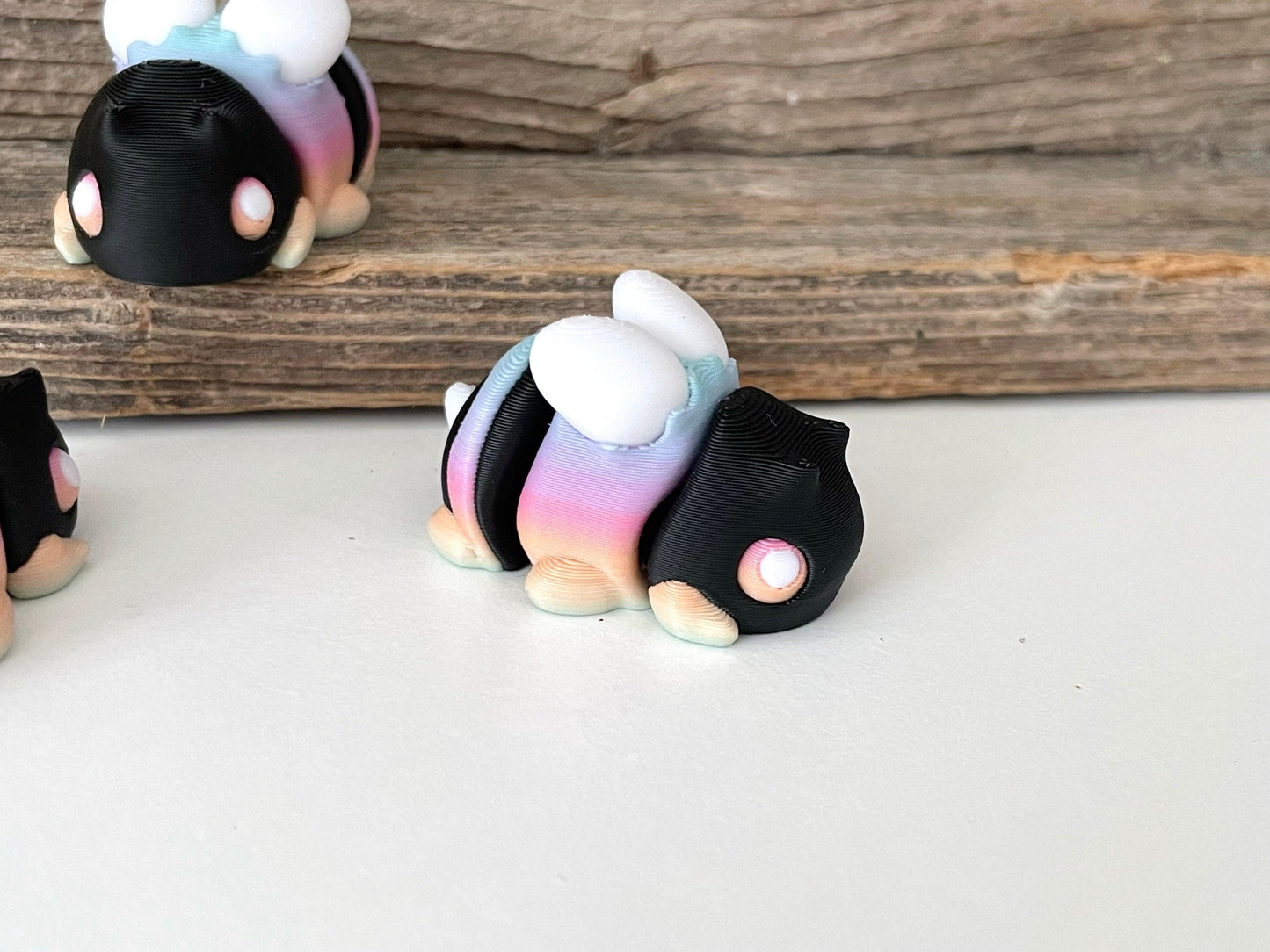 Mini Rainbow Bumblebees - Fantasy Forest 3D