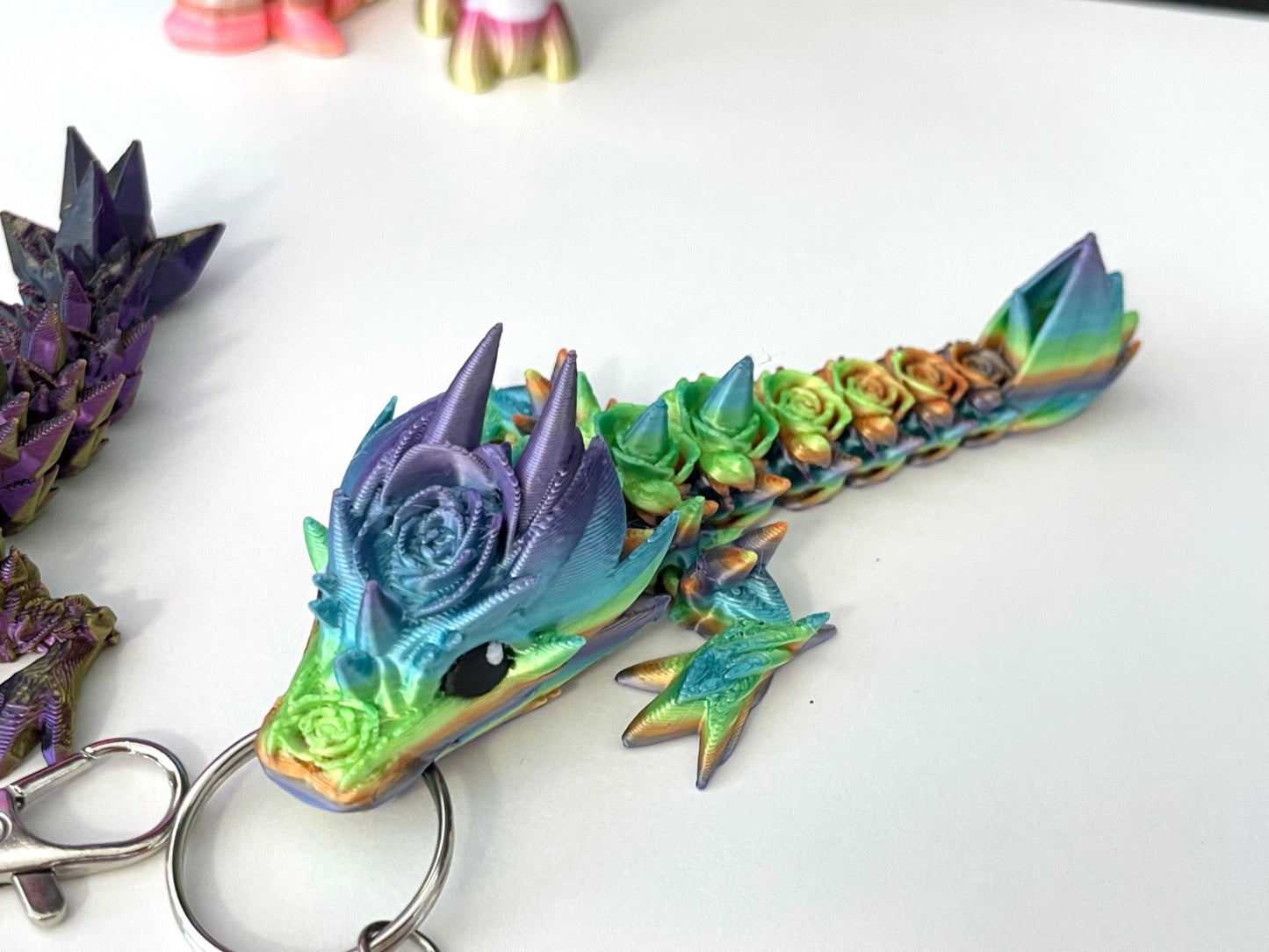 Dragon Keychains - Fantasy Forest 3D