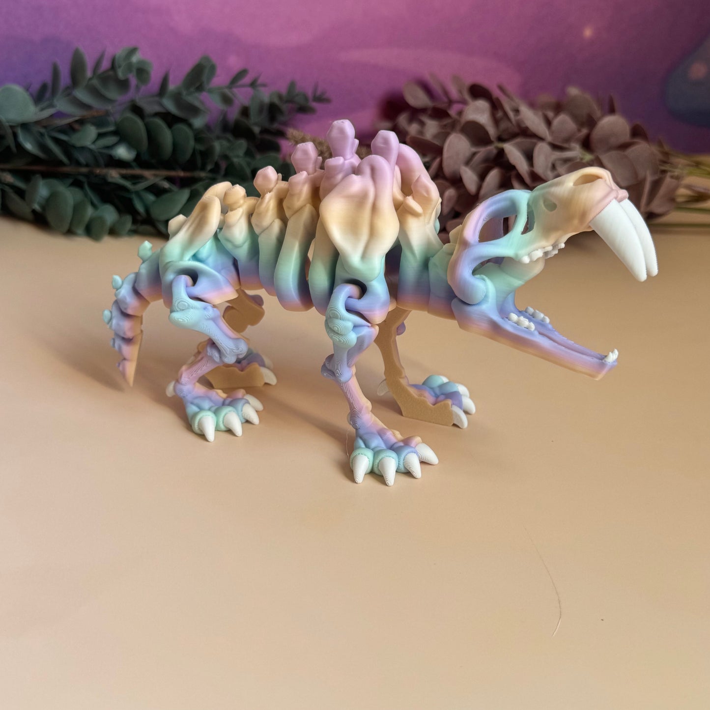 Sabertooth Skeleton Flexi