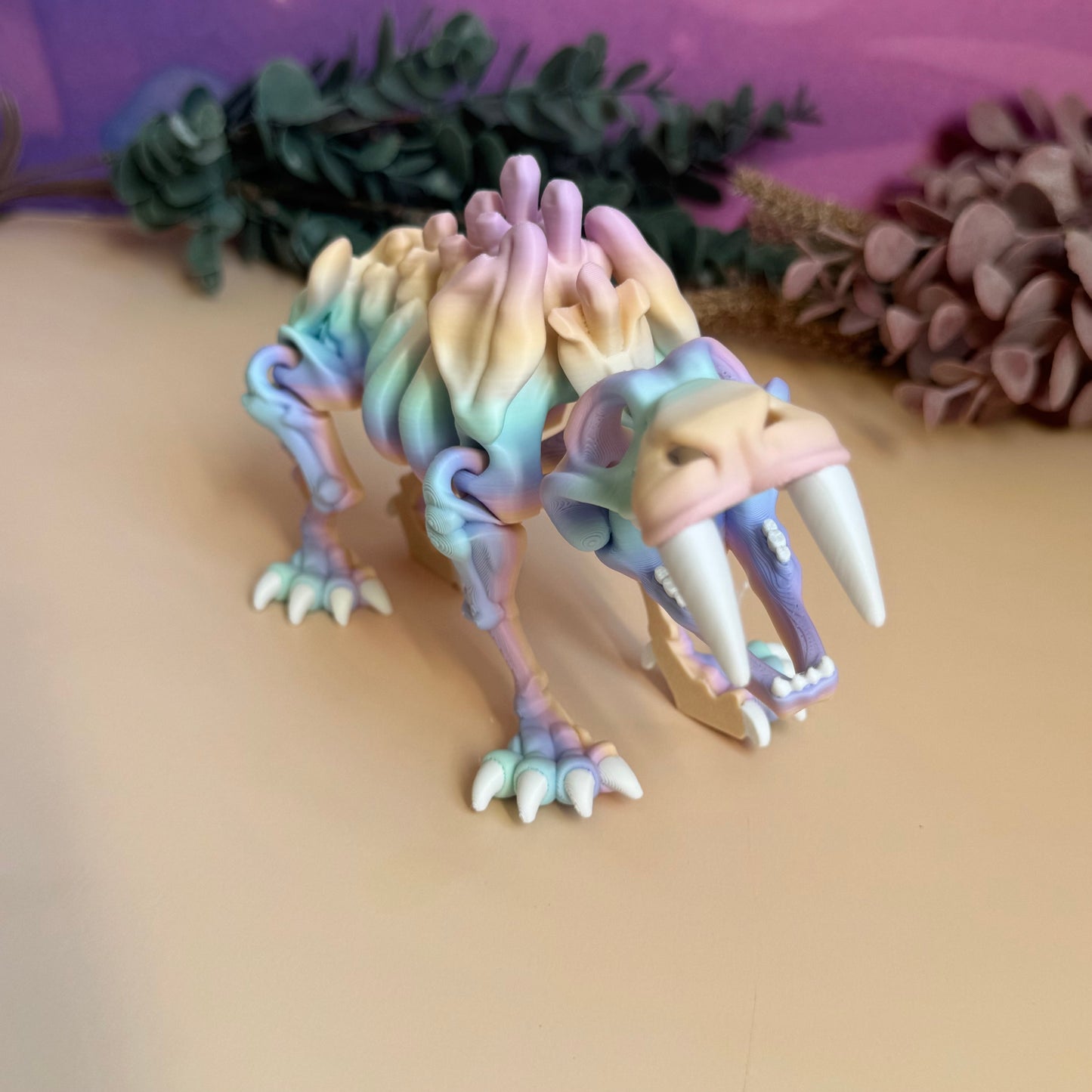Sabertooth Skeleton Flexi