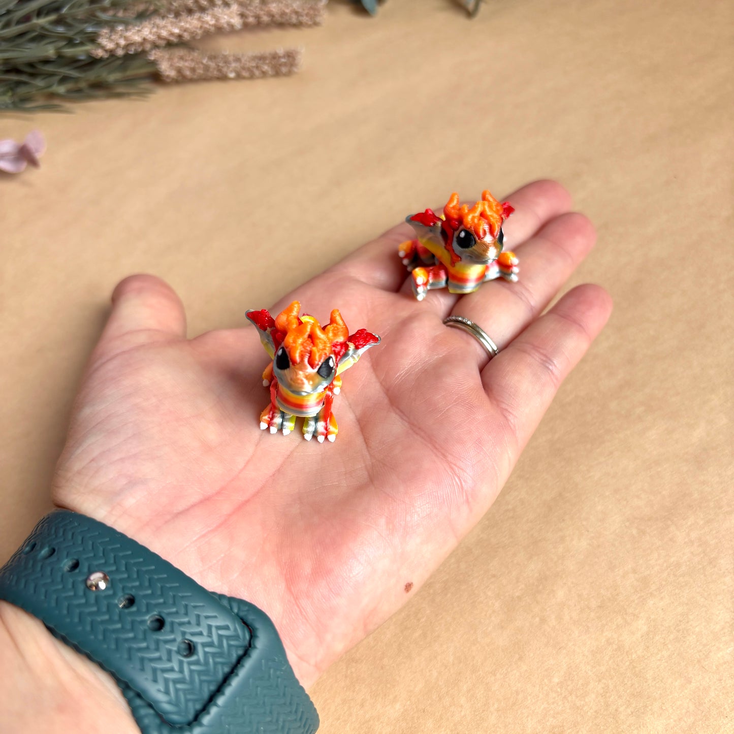 Mini Fire Dragon Hatchlings