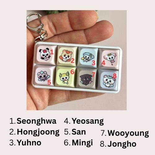 Ateez Mighteez Clickers