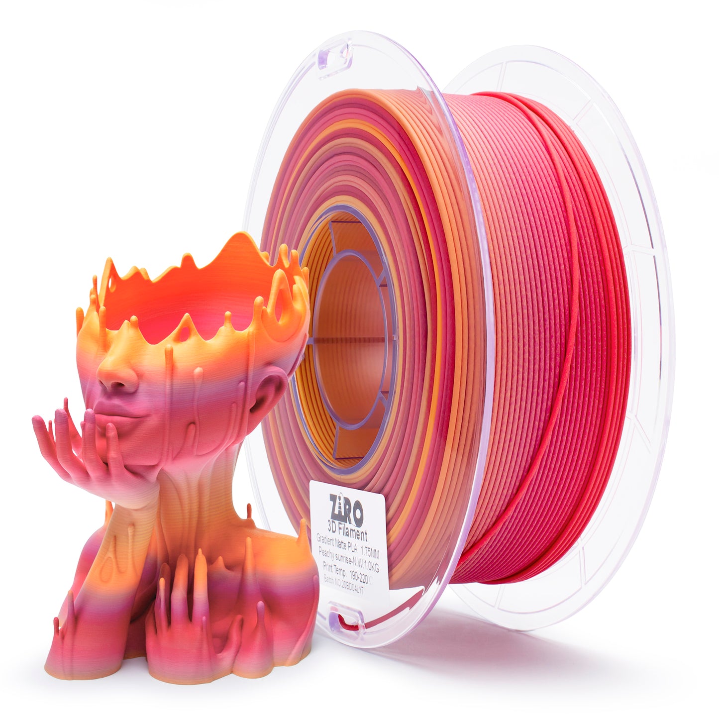 Peachy Sunrise Gradient Matte PLA