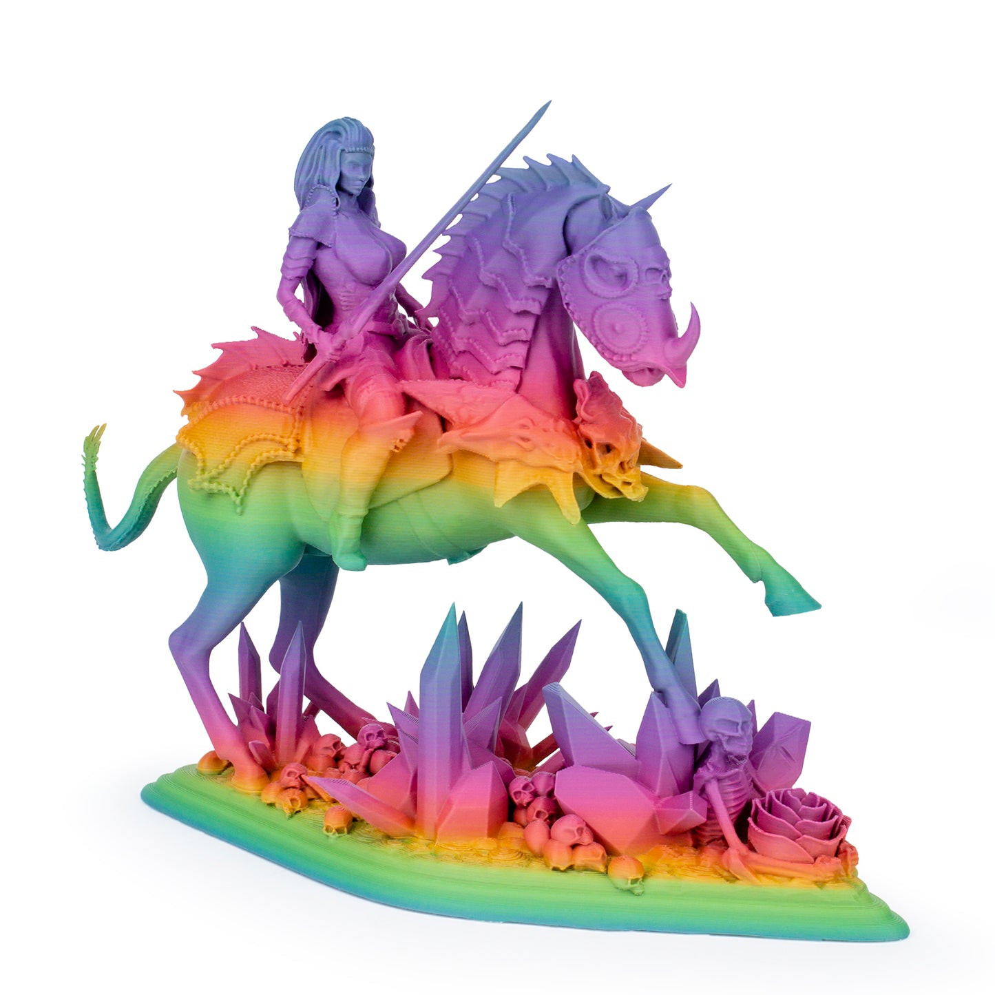 Rainbow Blaze Gradient Matte PLA