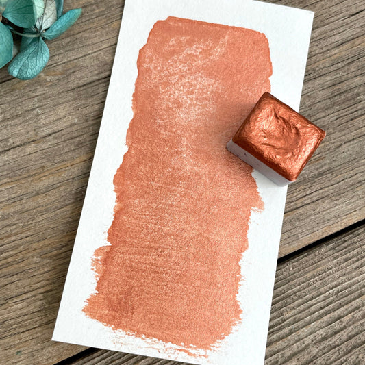 Red Bronze Mica Watercolour Paint - Fantasy Forest 3D
