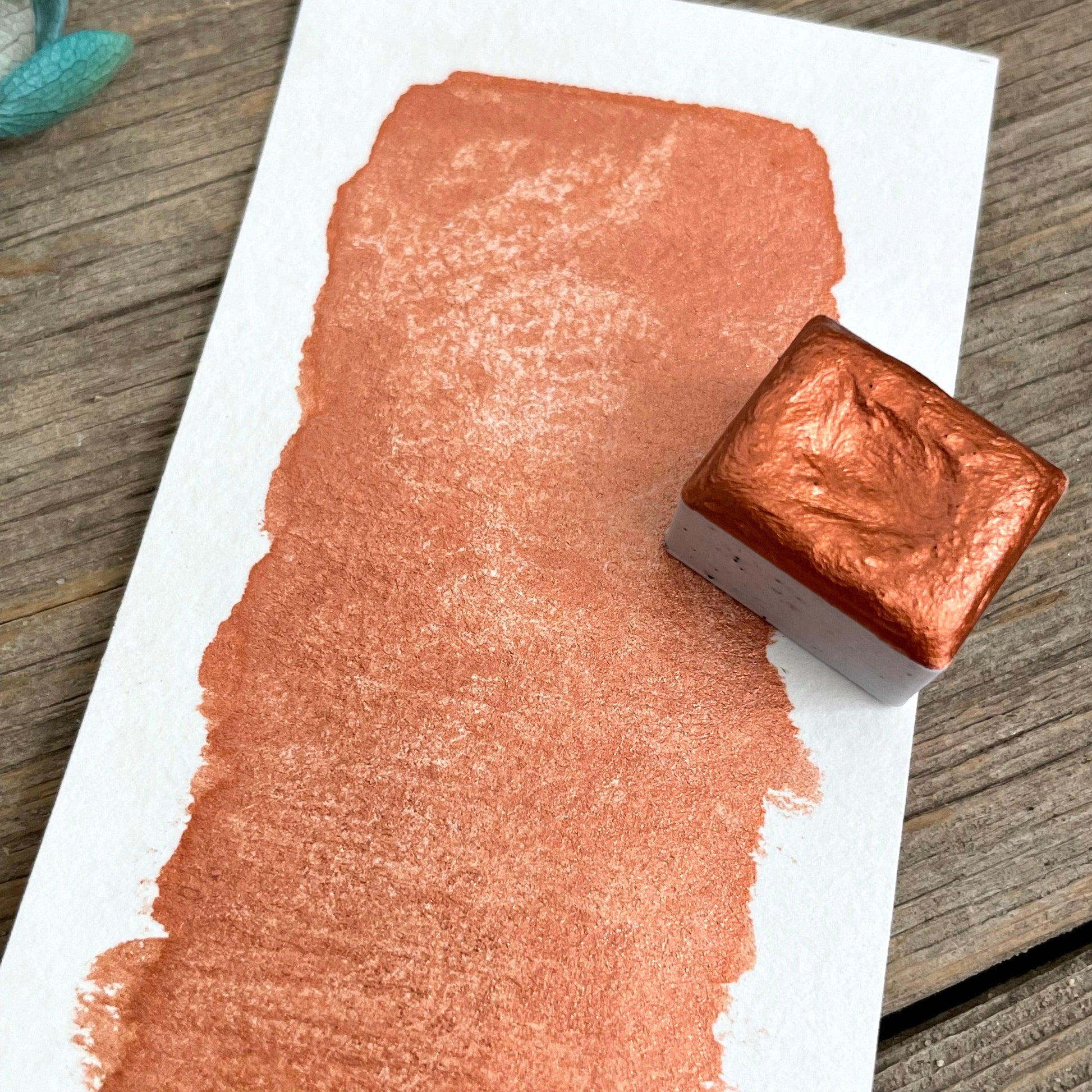 Red Bronze Mica Watercolour Paint - Fantasy Forest 3D