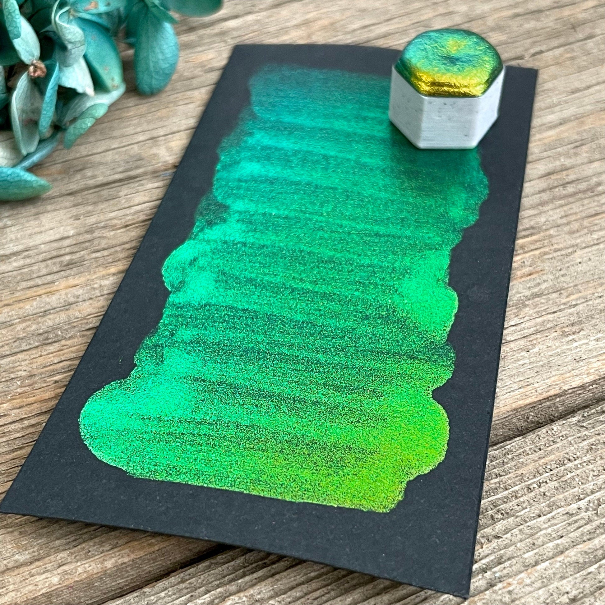 Dot Sample Chameleon/Holographic Watercolour Paint - Fantasy Forest 3D