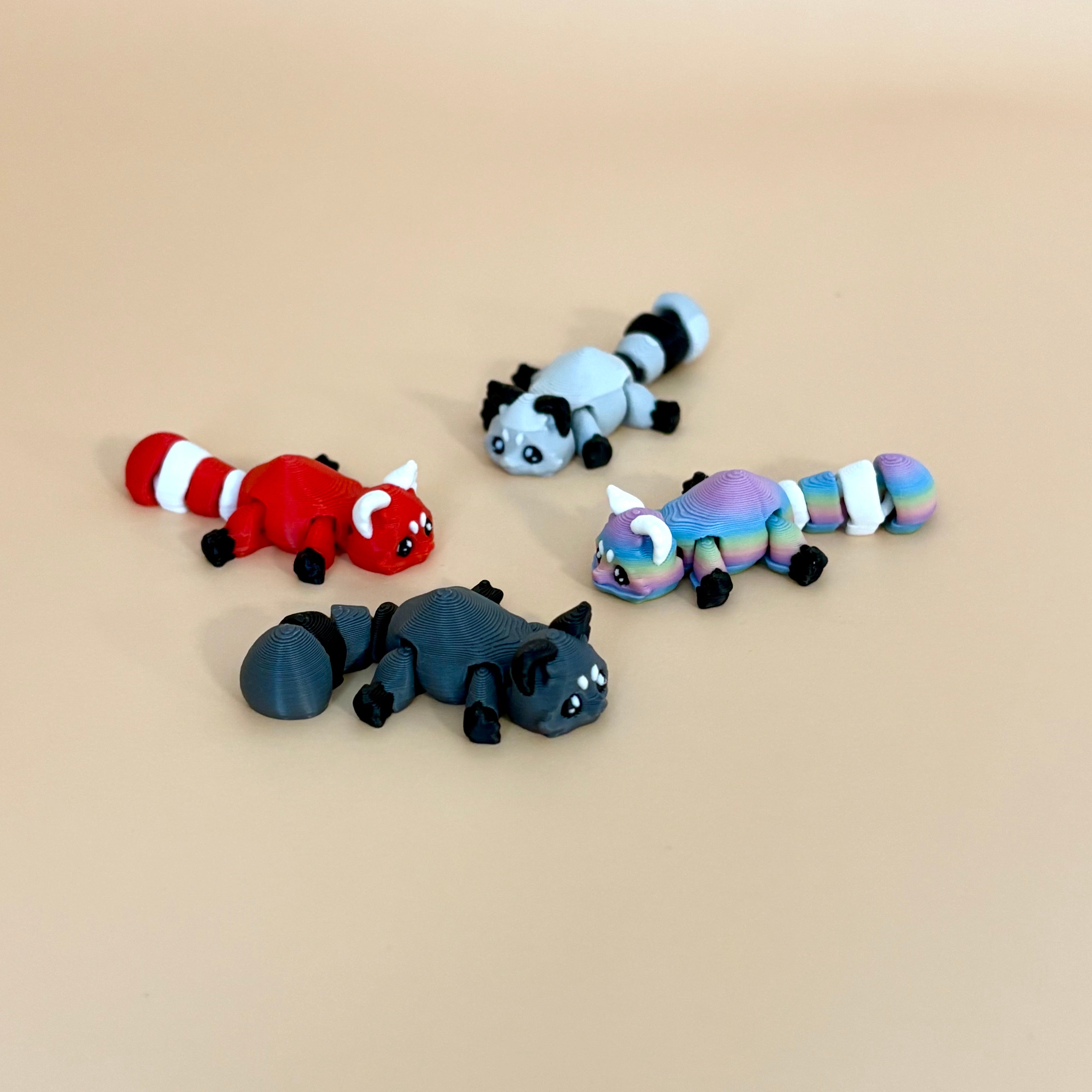 Mini Red Panda/Raccoon β Fantasy Forest 3D