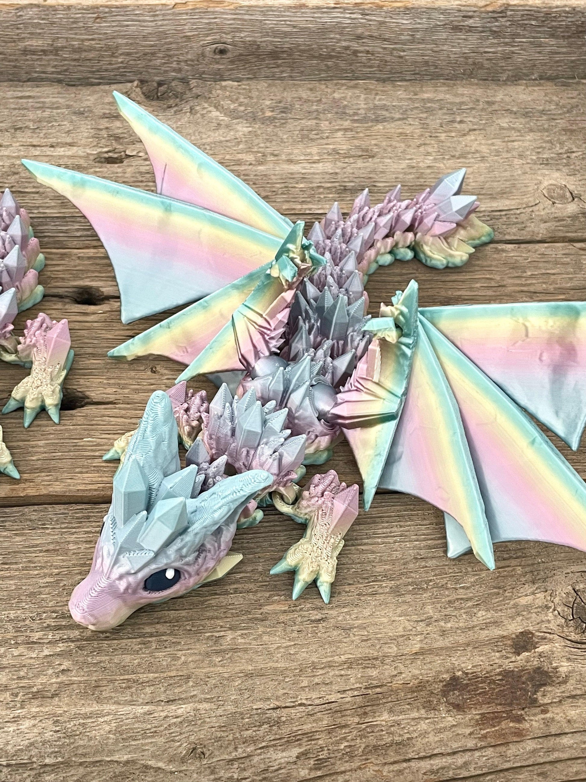 Wolf Wing Dragon - Fantasy Forest 3D