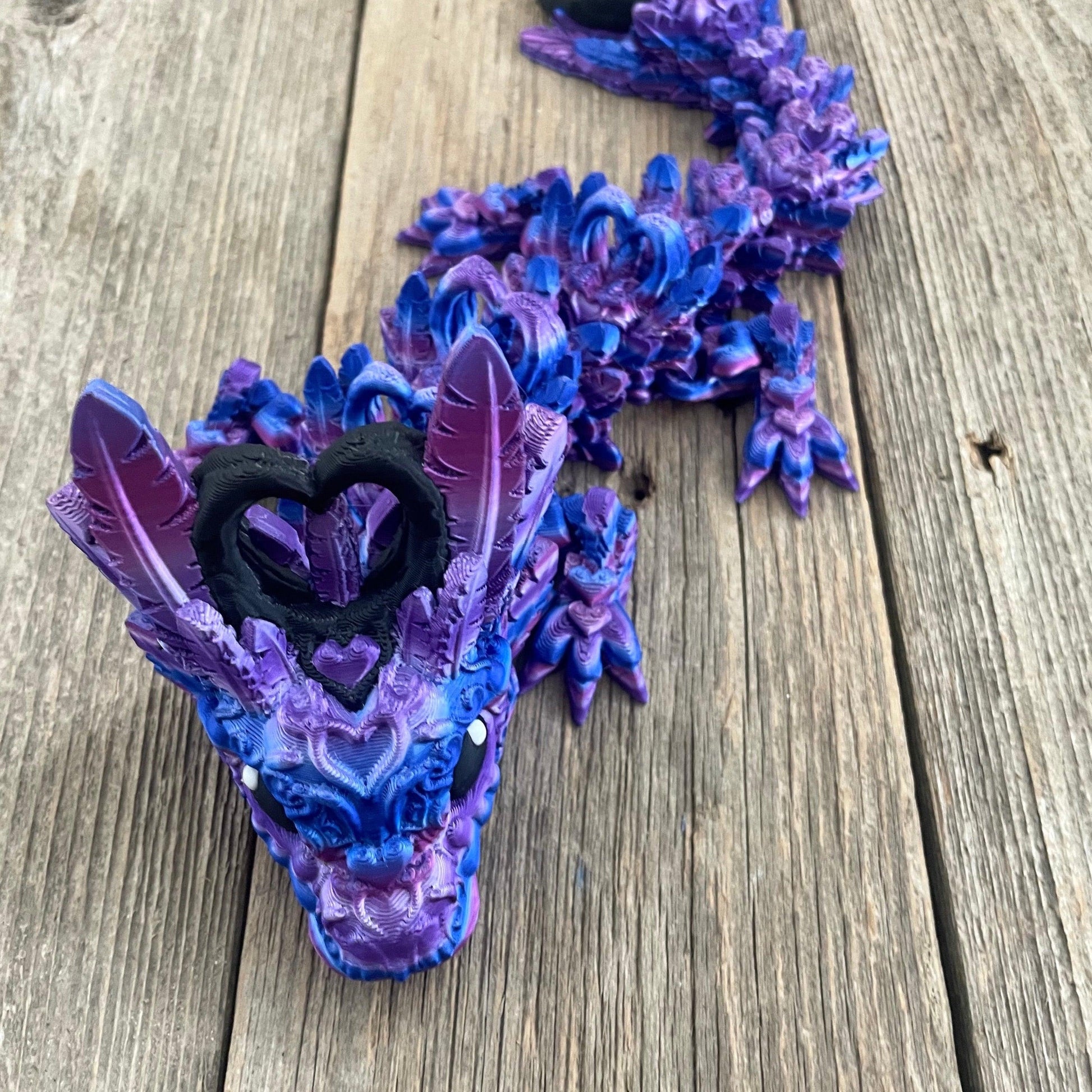 Feather Heart Dragon - Fantasy Forest 3D