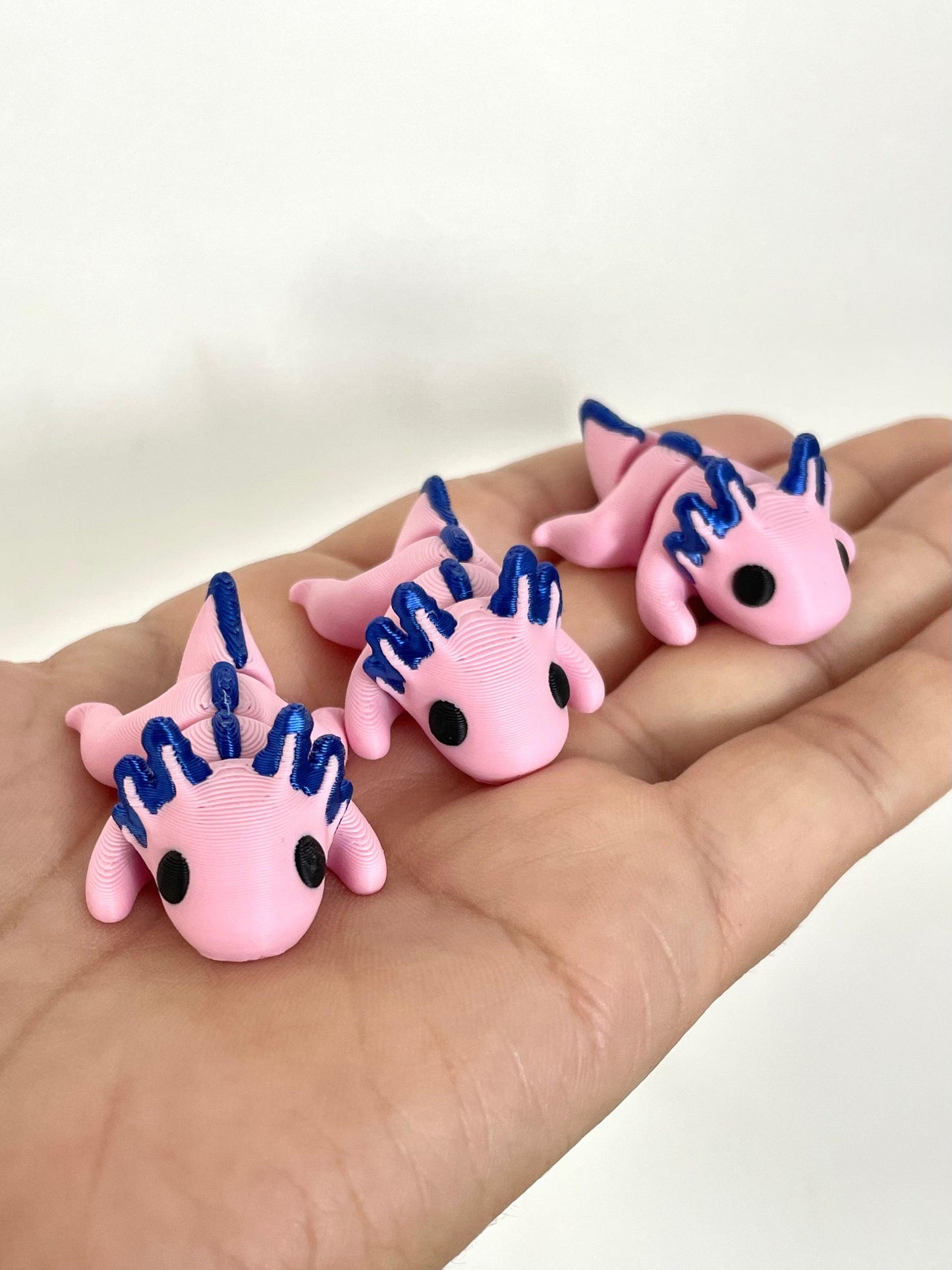 Mini Axolotls - Fantasy Forest 3D