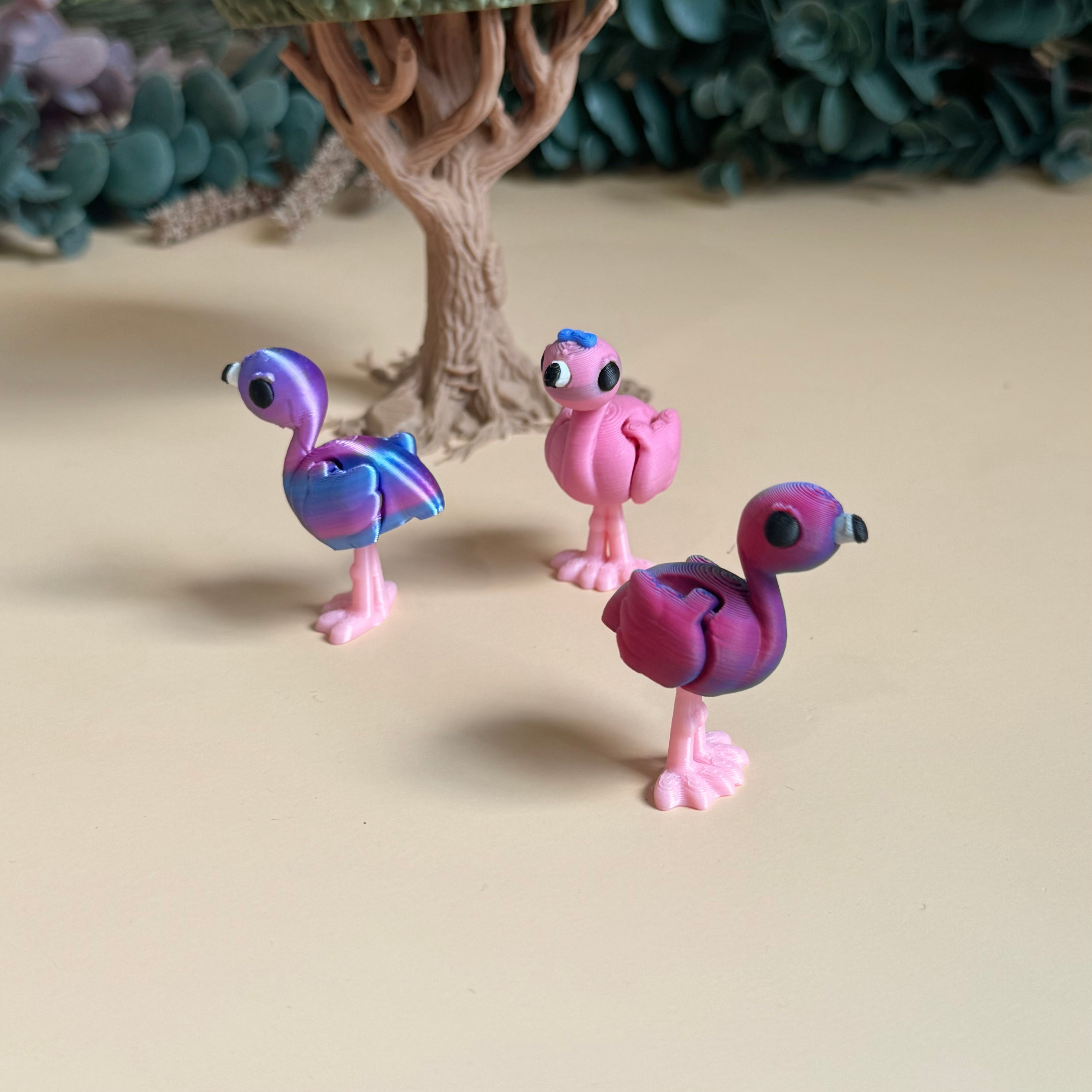 Mini Flamingo Mini Flamingo – Fantasy Forest 3D