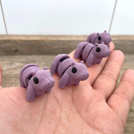 Mini Hippopotamus - Fantasy Forest 3D