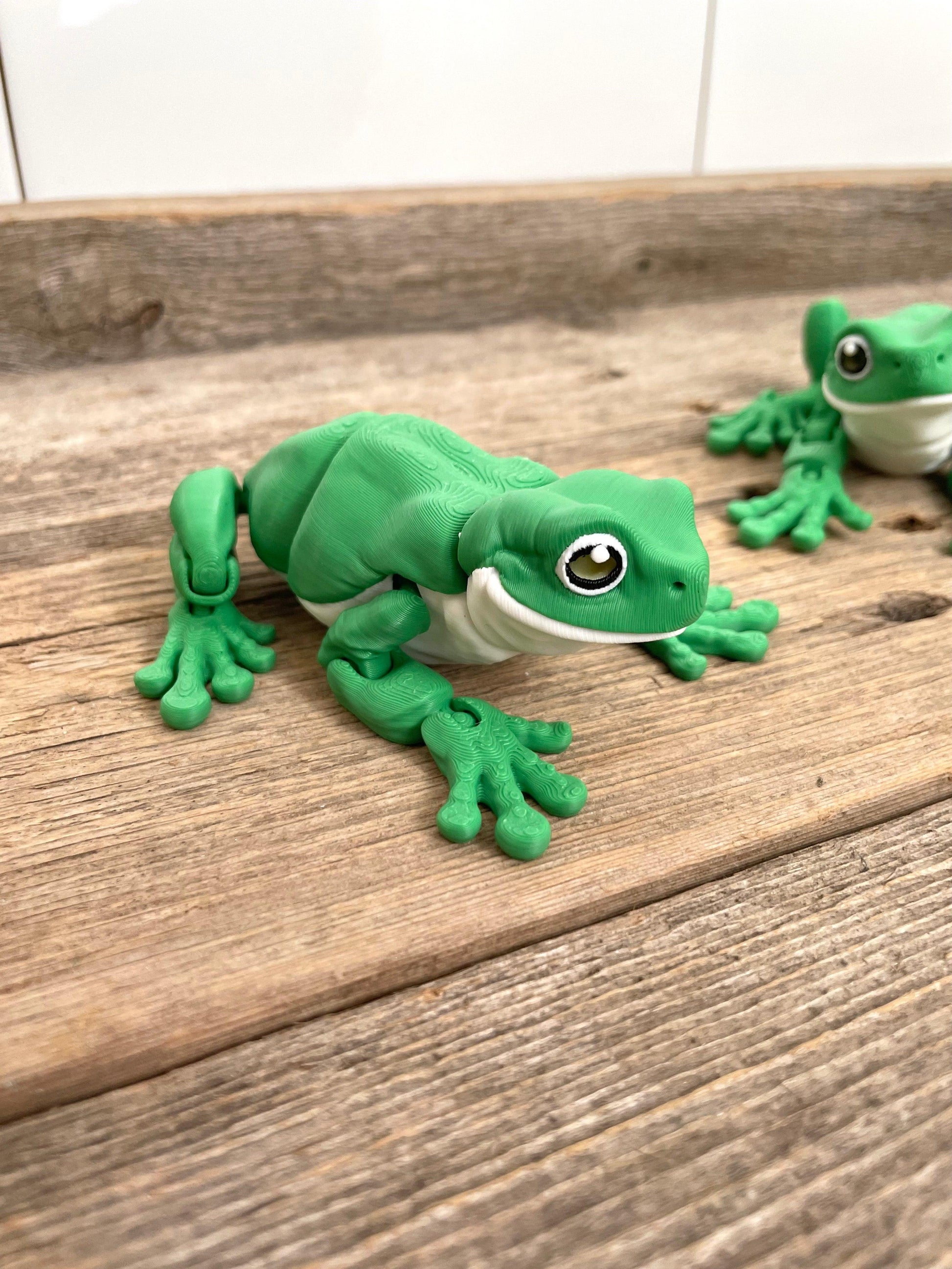 Green Tree Frog - Fantasy Forest 3D