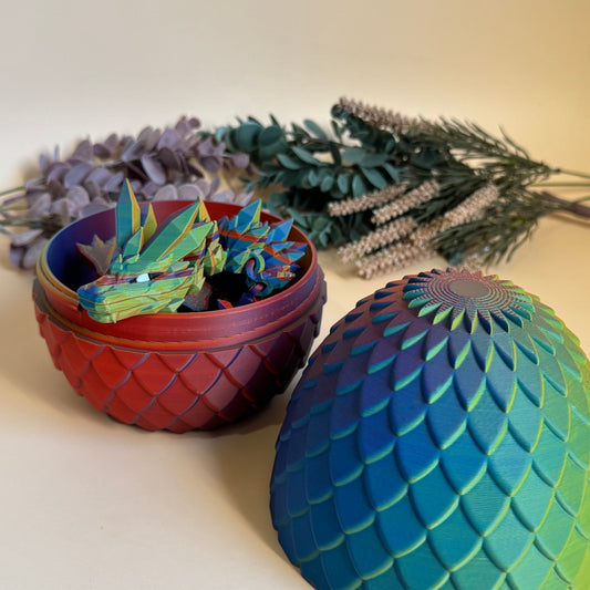 Large Crystal Dragon EGG