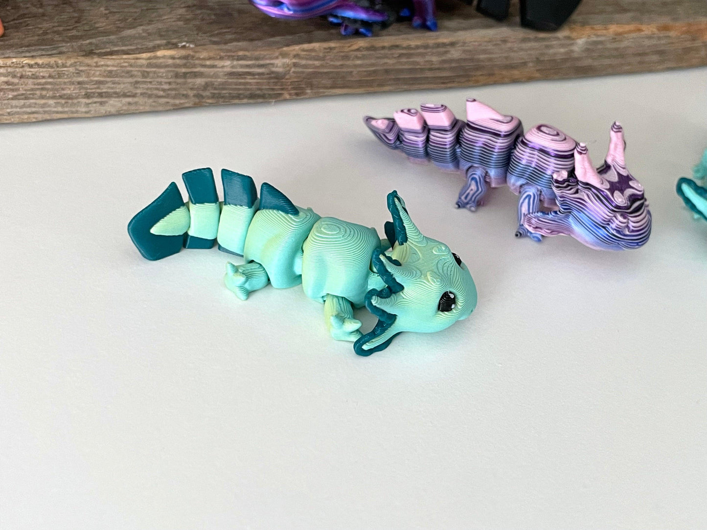 Mini Axolotl - Fantasy Forest 3D