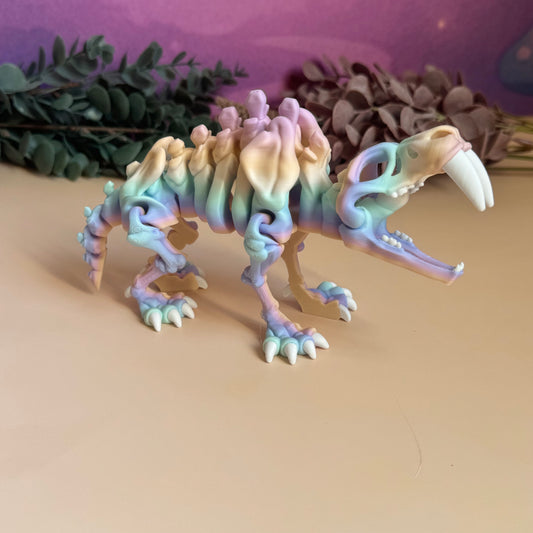 Sabertooth Skeleton Flexi