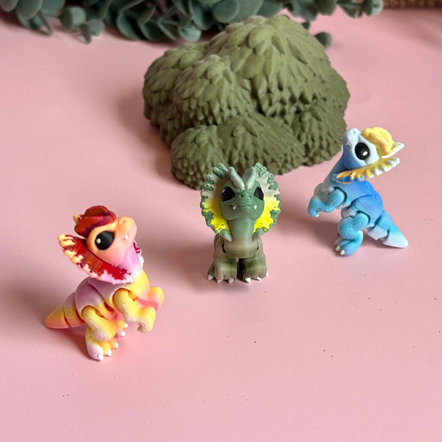 Mini "Frilly Neck" Dilophosaurus Dino