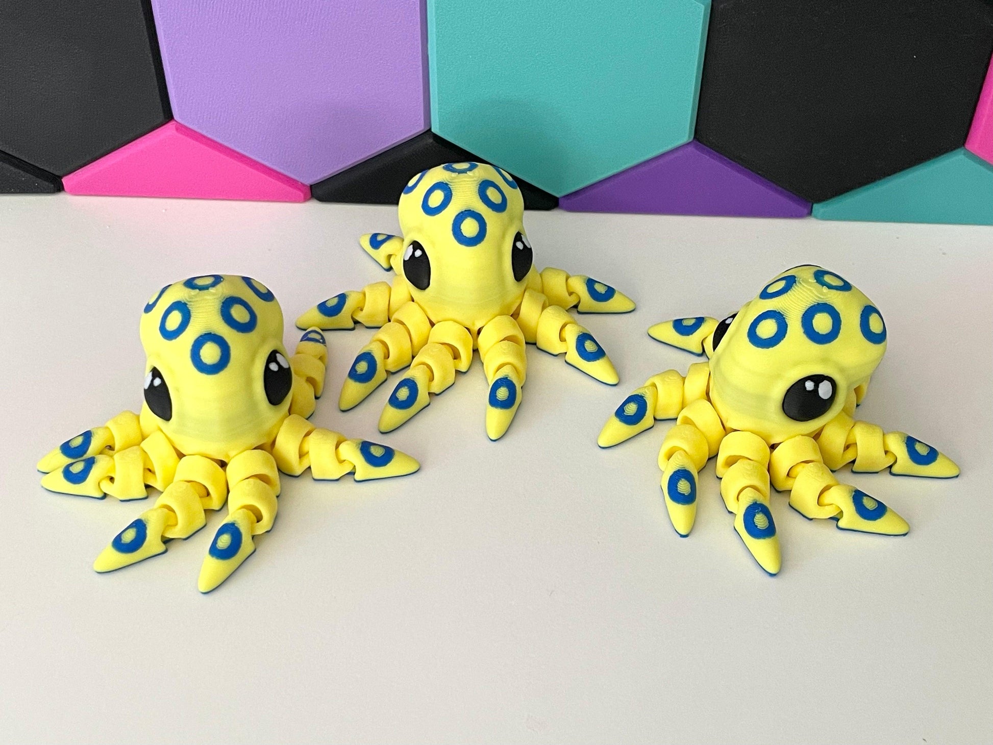 Blue Ring Octopus - Fantasy Forest 3D