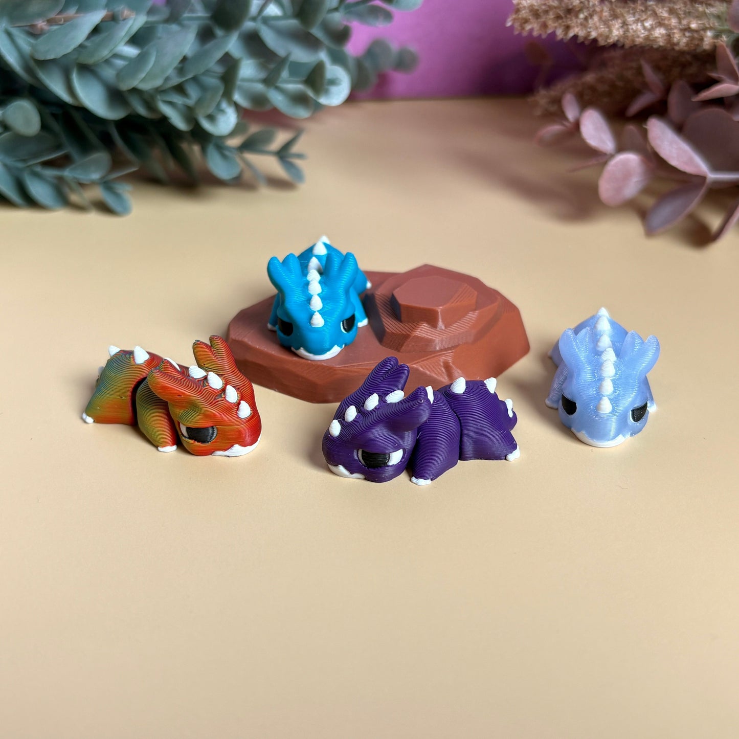 Mini Punk Hatchling Dragon