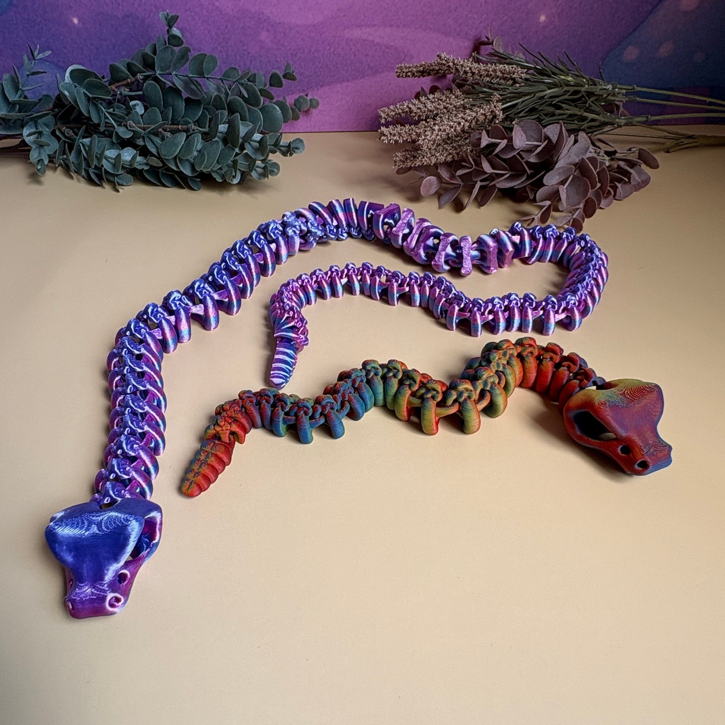 Rattlesnake Skeleton