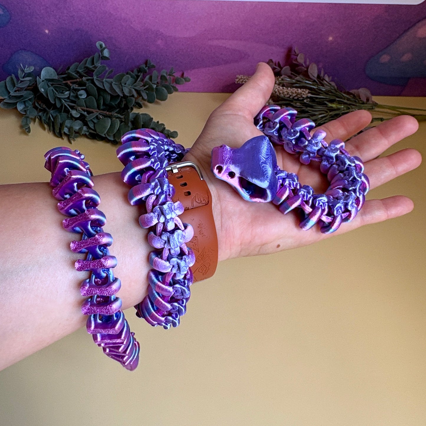 Rattlesnake Skeleton