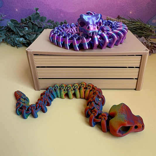 Rattlesnake Skeleton