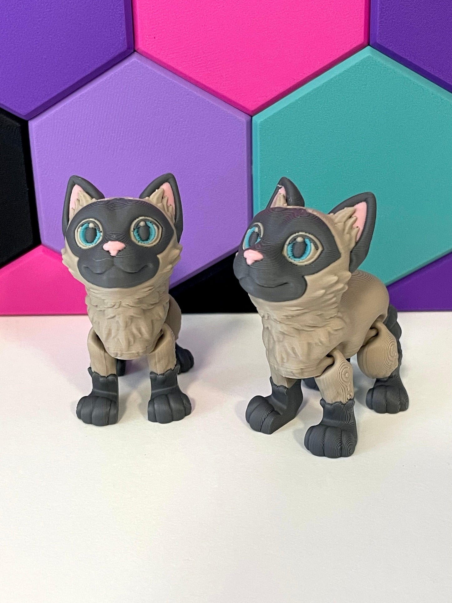 Siamese Cat - Fantasy Forest 3D