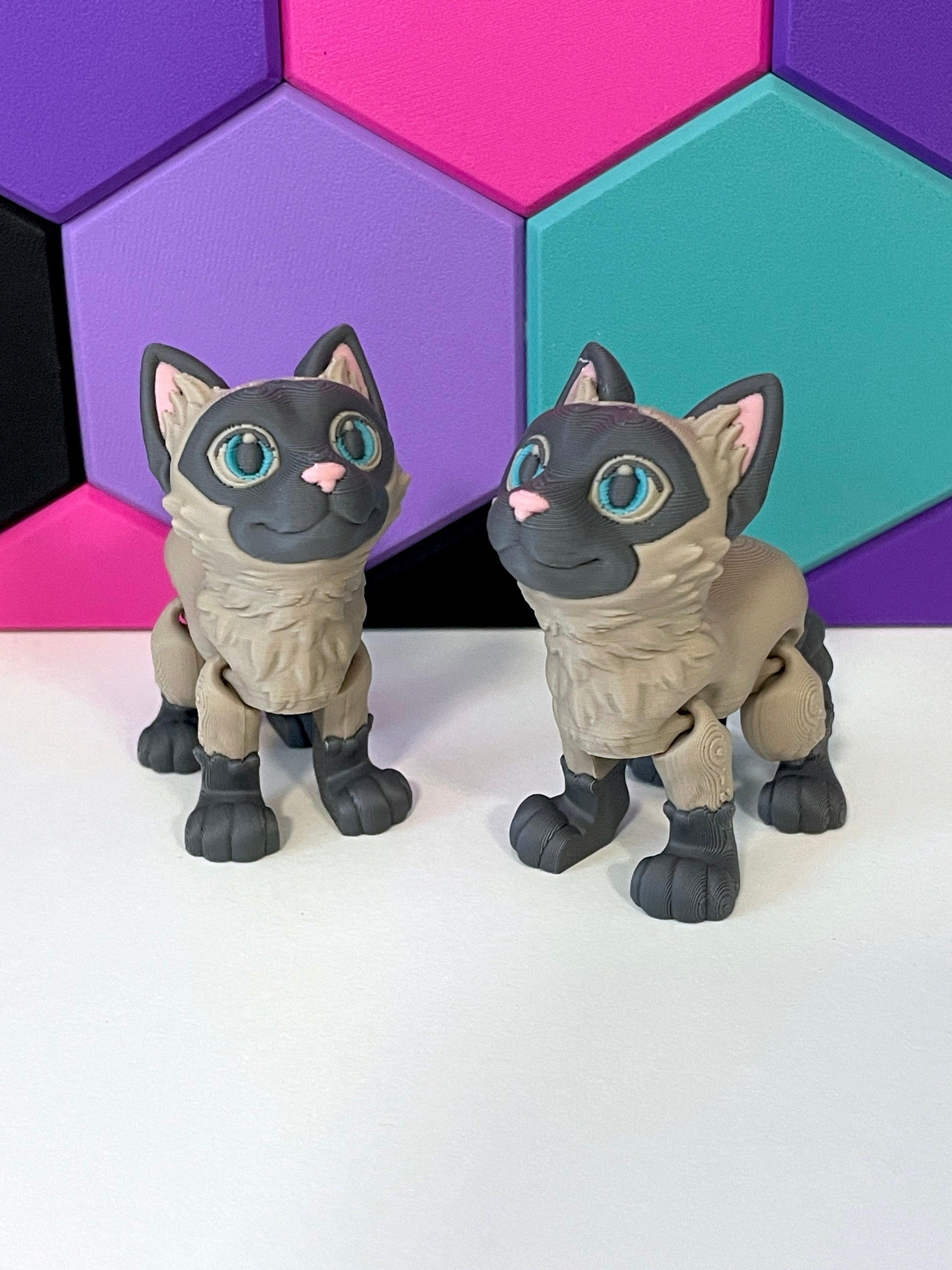 Siamese Cat - Fantasy Forest 3D