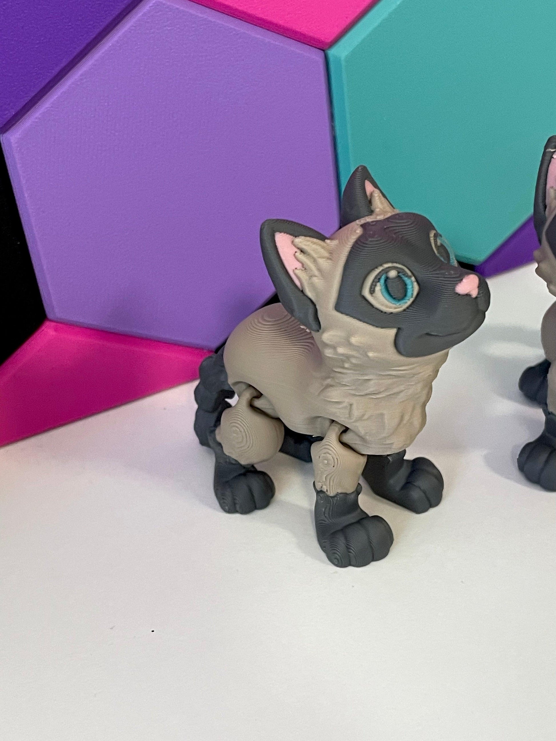 Siamese Cat - Fantasy Forest 3D