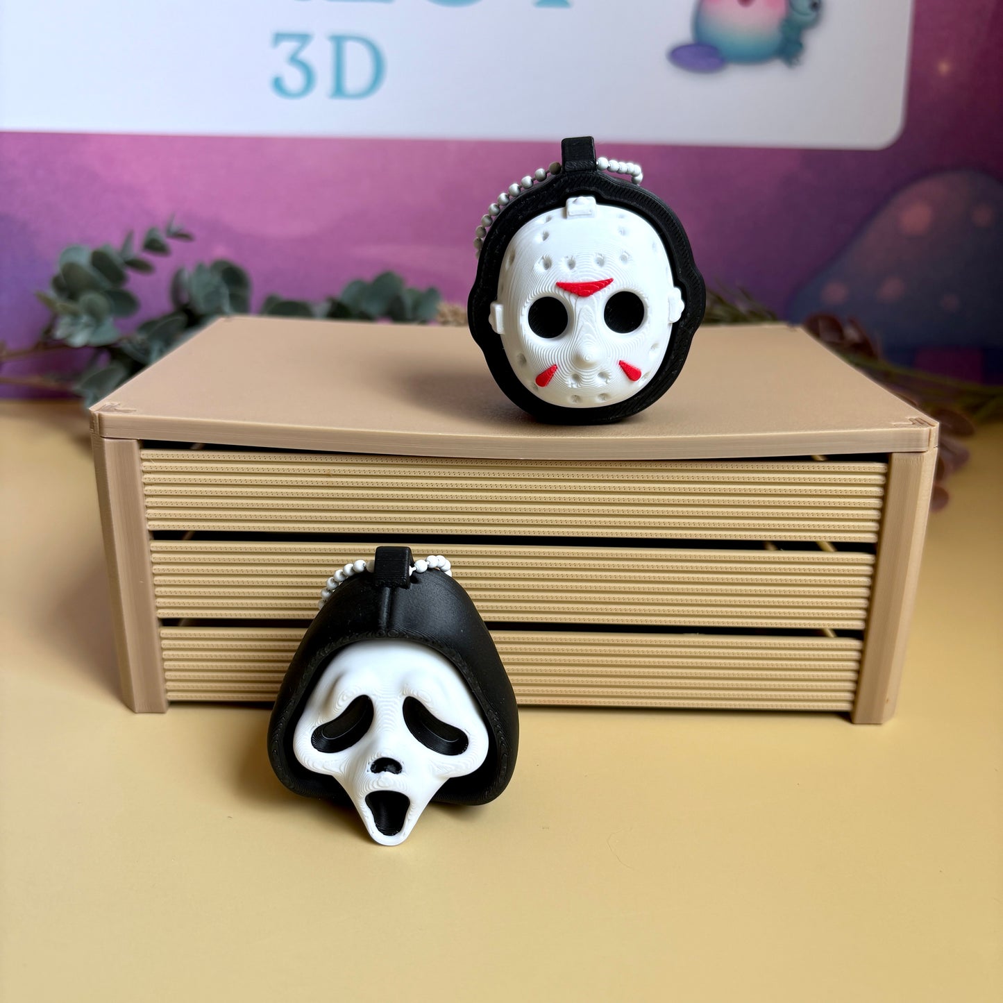 Scream & Jason Face Clickers