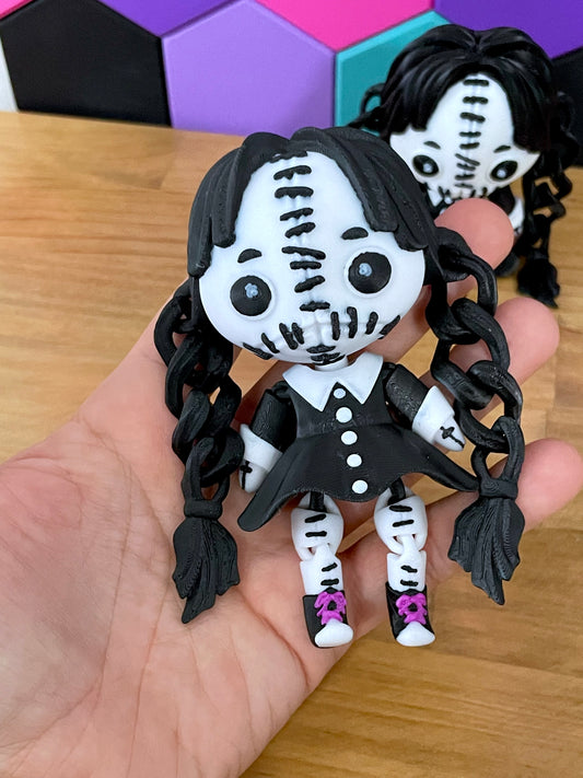 Creepy Wednesday Doll