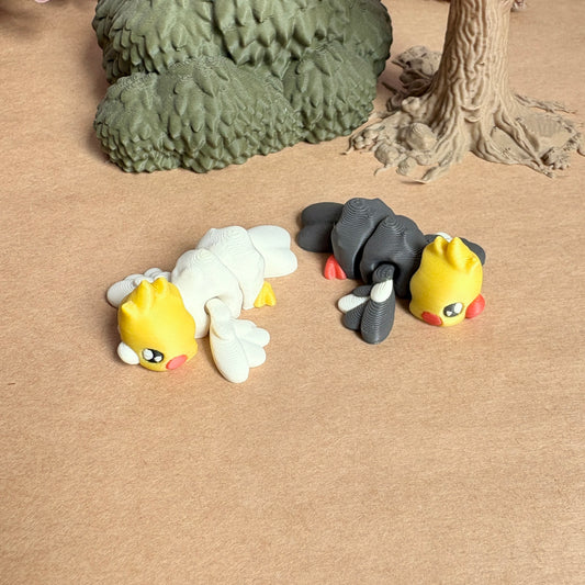 Mini Grey & Lutino Cockatiel