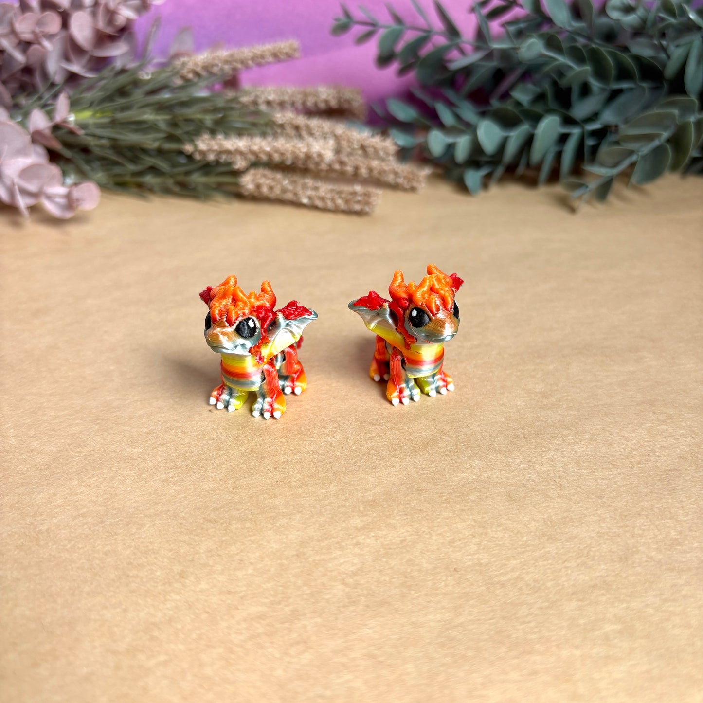 Mini Fire Dragon Hatchlings