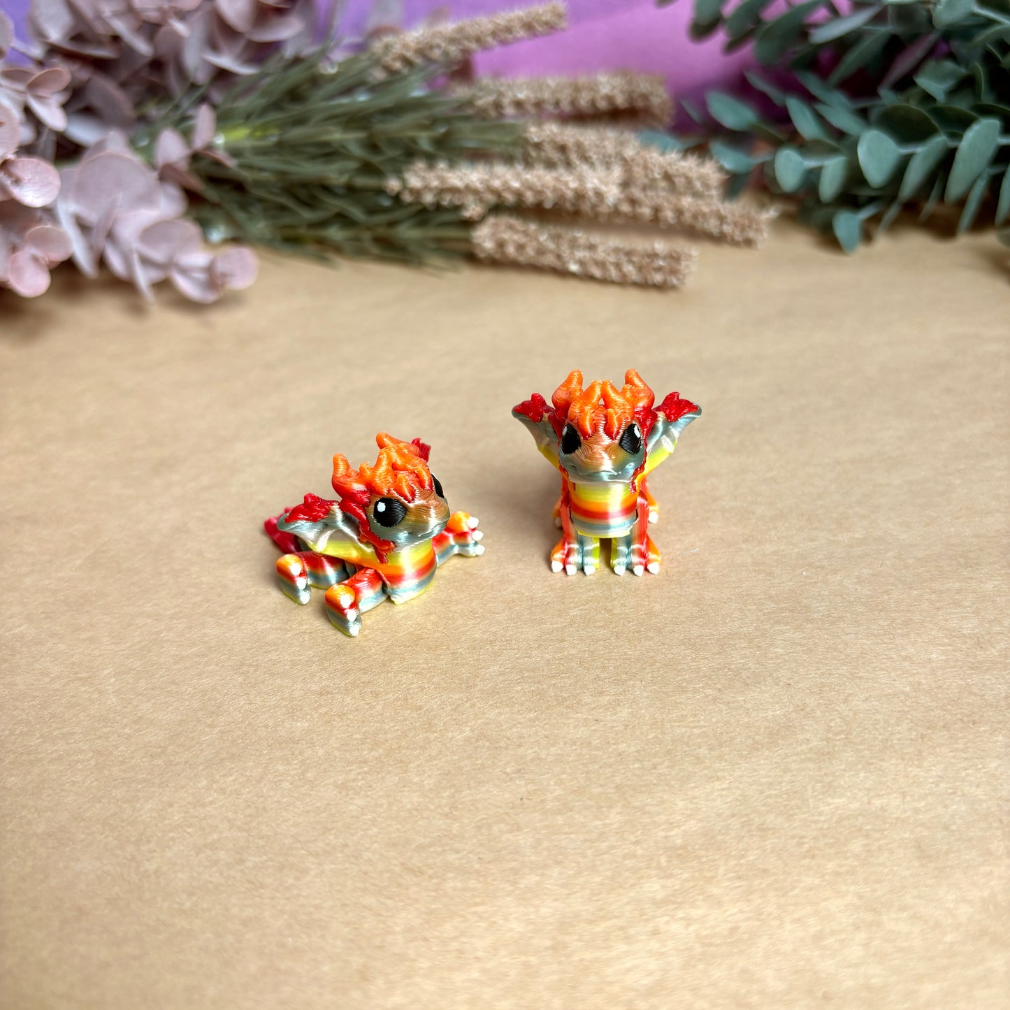 Mini Fire Dragon Hatchlings