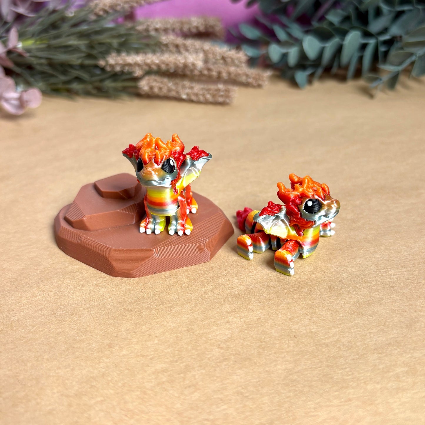 Mini Fire Dragon Hatchlings