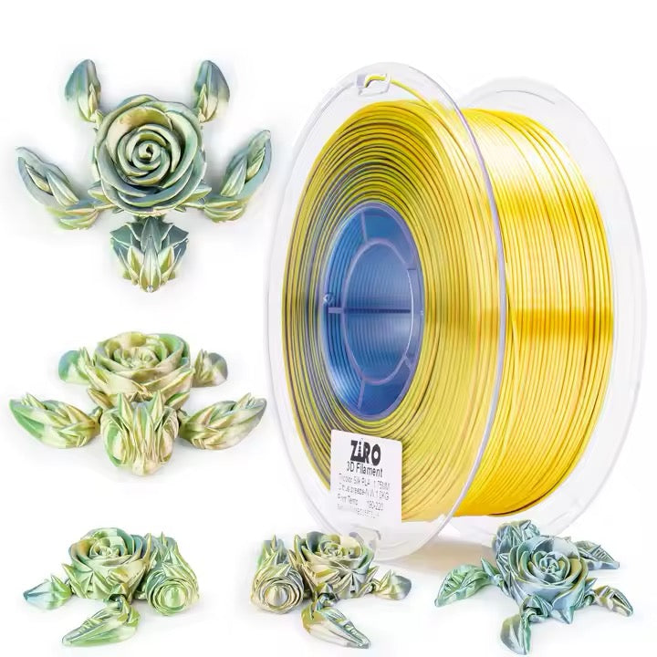 Citrus Breeze Tri-Colour Silk PLA