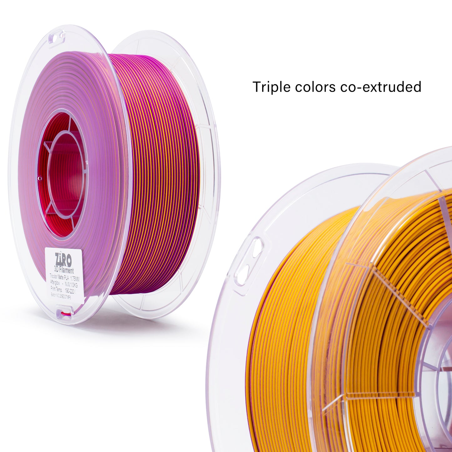 Afterglow Tri-Colour Matte PLA