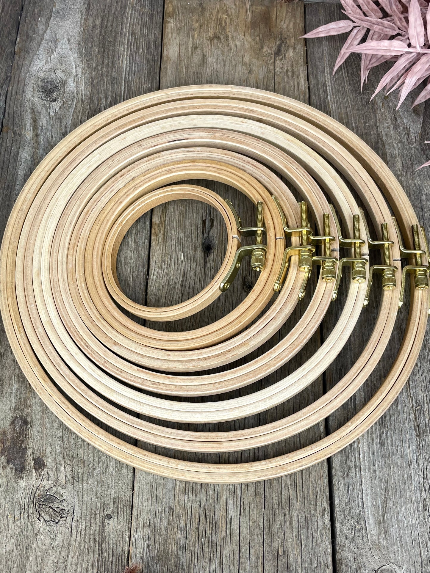Beechwood Embroidery Hoops - Fantasy Forest 3D